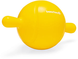 Beeztees apportino bal - hondenspeelgoed - geel - 21,5x12x12 cm