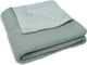 Jollein baby deken wieg 75x100cm basic knit forest green fleece
