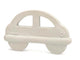Lanco toys lanco rubberen bijtring - auto - wit