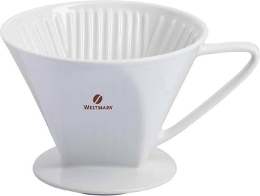 Westmark porseleinen koffiefilterhouder, filtermaat 4, voor maximaal 4 kopjes koffie, brasilia, 24482260
