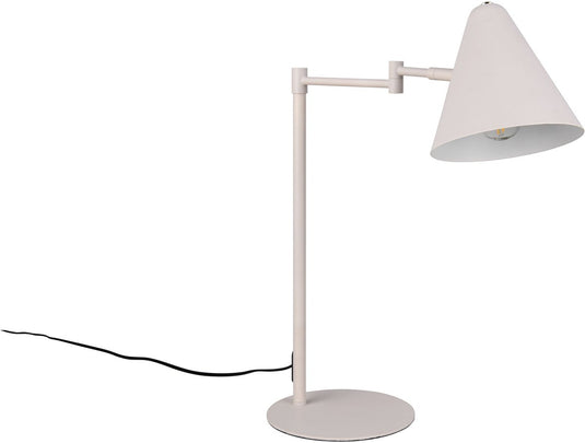 Trio cosima - tafellamp - grijs warm - excl. 1x e14 4 w - zwenkbaar