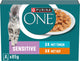 Purina one sensitive - kattenvoer natvoer - kip tonijn - 40 x 85 g