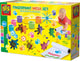 Ses creative - vingerverf mega set 6 kleuren x 110ml - inclusief papier rol 2 meter lang – vrolijke kleuren