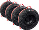 Carpoint bandenhoezen 4 stuks - voor de opslag van winterbanden en zomerbanden - bandenhoes - 13 tot 16 inch