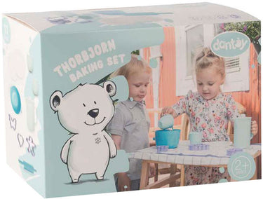 Dantoy koffie en bakset - kleurrijk speelgoed keukenset voor kinderen.