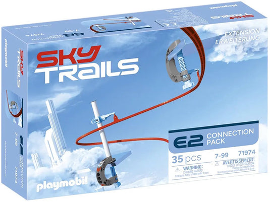 Playmobil sky trails connection pack - 71974 | uitbreidings- en verbindingspakket om te bouwen | creëer nieuwe routes en avonturen voor je sky trails-wereld | voor actiefans en bouwliefhebbers