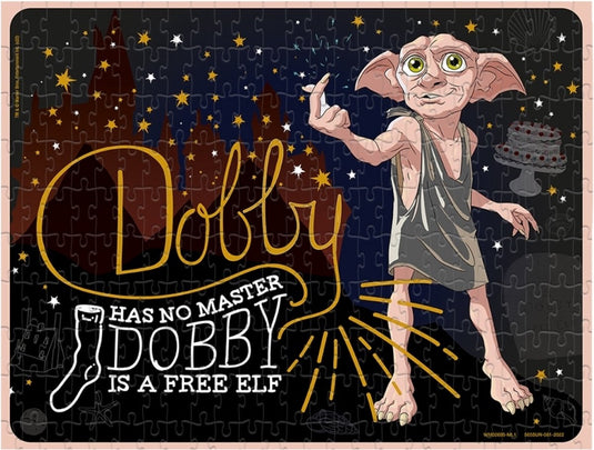 Winning moves harry potter - jigsaw puzzle - dobby 250 stukjes