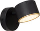 Lucide gian - wandlamp - led dimbaar - 1x9w 2700k - zwart
