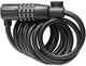 Trelock sk108 spiraalkabelslot code 180 8mm zwart