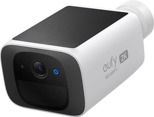 Eufy s220 solocam 2k - draadloze solar beveiligingscamera - wit