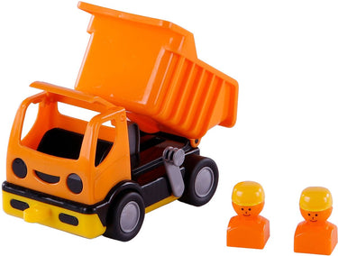 Cavallino mijn eerste kiepvrachtwagen oranje, 19cm