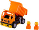 Cavallino mijn eerste kiepvrachtwagen oranje, 19cm