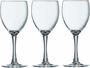 Chef sommelier arcoroc wijnglazen - 6x stuks - glas - 190 ml - witte rode wijn