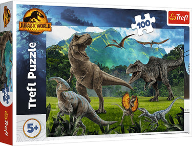 Trefl dinosauriërs legpuzzel - 100 stukjes - vanaf 5 jaar