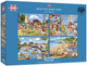 Gibsons - wish you were here (door trevor mitchell) - 4×500 stukjes 48×34cm (b×h) - legpuzzel voor volwassenen