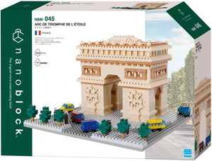 Bandai nanoblock bouwset arc de triomphe deluxe - 1560st.