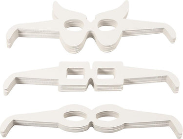 Http: www.cchobby.nl brillen-h-4-5-10-cm-l-32-cm-wit-160-stuk-1-doos