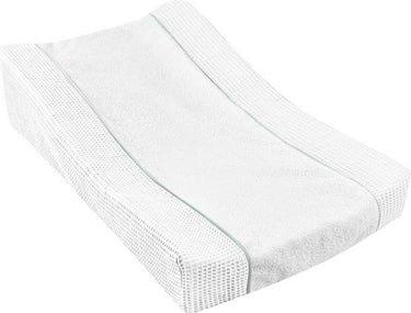 Béaba sofalange® - hoes voor aankleedkussen - 100% biologisch katoen - zacht absorberend - wit