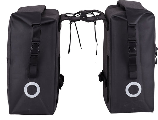 Willex dubbele tas combi 100% waterdicht zwart