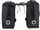 Willex dubbele tas combi 100% waterdicht zwart