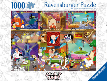 Ravensburger legpuzzel looney tunes studio - 1000st.