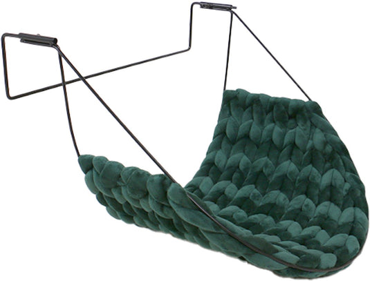 D d home radiator hangmat - leah - groen