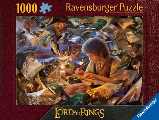 Ravensburger – frodo’s reis – legpuzzel – 1000 stukjes