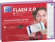 Oxford flash 2.0 - flashcards - gelijnd - a6 - licht paarse rand - 80 stuks