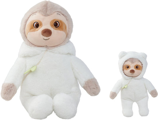 Simba toys plush - knuffel luiaard in onesie zittend - 21cm