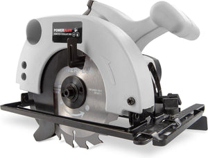 Powerplus elektrische cirkelzaag powc2020 - 800w compact gereedschap, ø140mm - zijgeleider - met 1 acc.