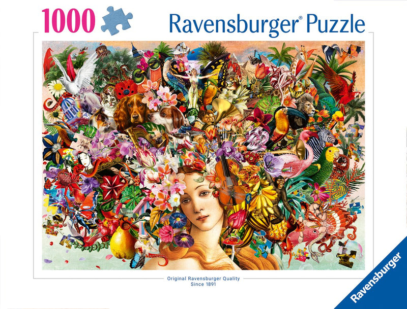 Load image into Gallery viewer, Ravensburger – creatieve gedachten – legpuzzel – 1000 stukjes
