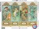 Eurographics - de vier seizoenen [les quatre saisons] - alphonse maria mucha - 1000 stukjes 68×48cm (b×h) - fine art legpuzzel