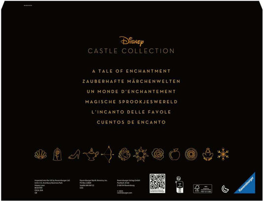 Ravensburger puzzel aurora - disney kasteel 9 - 1000 stukjes