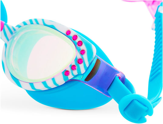 Bling2o zwembril kinderen - cleo - duikbril - anti-fog - uv-protect - blauw