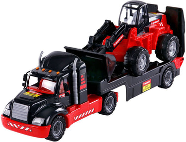 Cavallino mammoet torpedo vrachtwagen met bulldozer, schaal 1:16