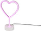 Rl live your light reality heart - tafellamp - wit - incl. 1x smd 1,5 w - usb-aansluiting - niet dimbaar - geschikt voor accuvoeding