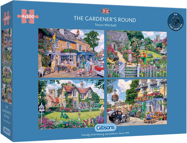 Gibsons - the gardener s round (door trevor mitchell) - 4×500 stukjes 48×34cm (b×h) - legpuzzel voor volwassenen