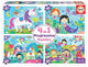 Educa puzzelset fantasievrienden - 4-in-1 kinderpuzzels karton.