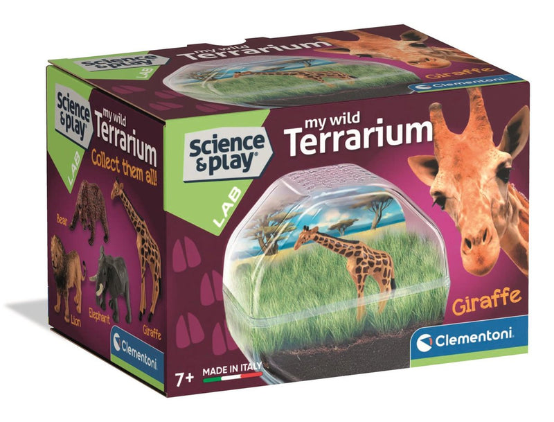Load image into Gallery viewer, Clementoni wetenschap spel my wild terrarium - giraf
