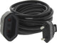 Q-link verlengsnoer - euro - h03vvh2-f - 2 x 0.75 mmâ² - 3 m - zwart