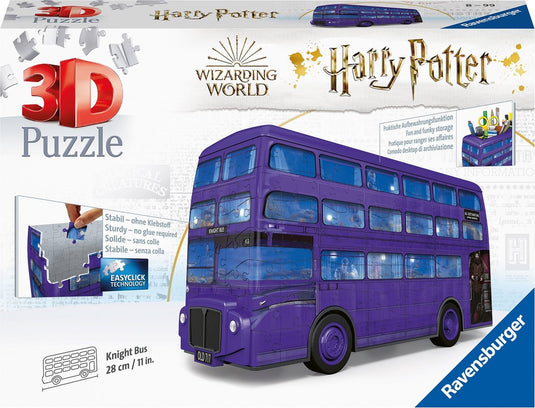 Ravensburger harry potter bus - 3d puzzel - 216 stukjes