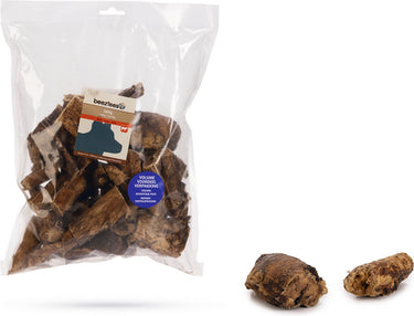 Beeztees long stukjes - natuurlijk - hondensnack - voordeelverpakking - 400 gram
