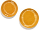 Serax - ottolenghi feast - bord s - geel wit - 19 ø - 2 stuks