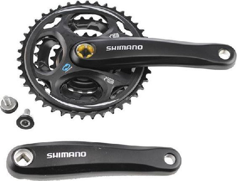 Load image into Gallery viewer, Shimano efcm311c222xl crankstel altus 7 8 spd. 170 42x32x22 zwart (- 4.5 mm diep)
