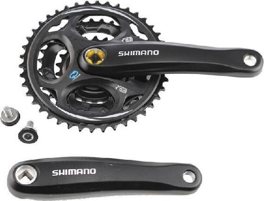 Shimano efcm311c222xl crankstel altus 7 8 spd. 170 42x32x22 zwart (- 4.5 mm diep)