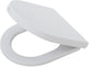 Tiger vermont - toiletbril met deksel - 100% gerecycled thermoplast - wit
