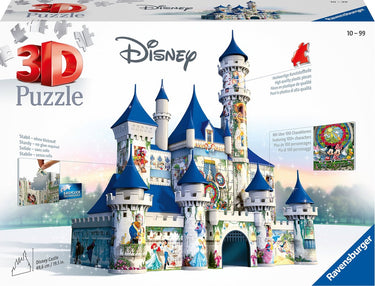 Ravensburger disney castle- 3d puzzel gebouw - 216 stukjes