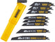 Dewalt dt2443l 8-delige set reciprozaagbladen in stevige opbergcassette
