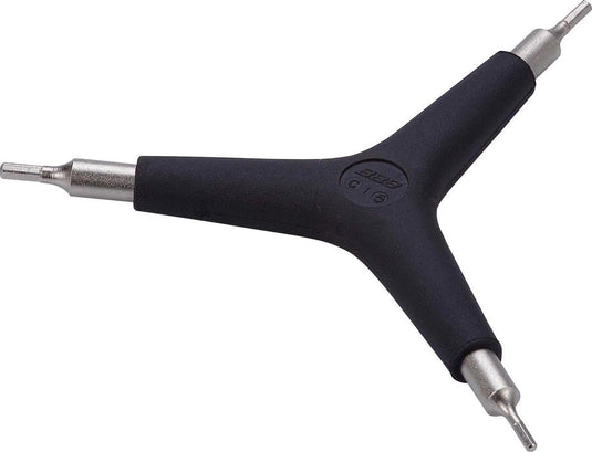 Bbb cycling inbussleutelset fiets threestar - fietsgereedschap werkplaats gereedschap - inbus 2 2.5 3mm - zwart - btl-28