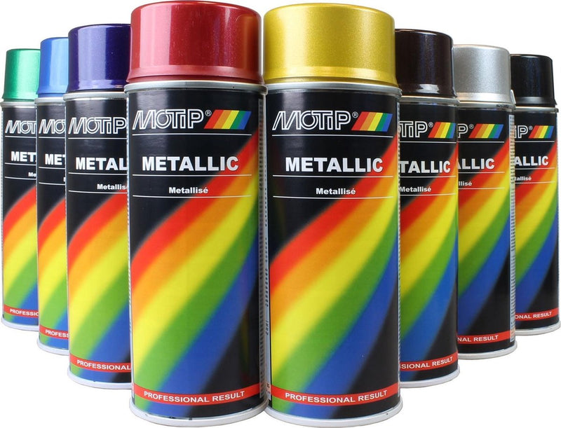 Load image into Gallery viewer, Motip metallic lak groen - 400 ml
